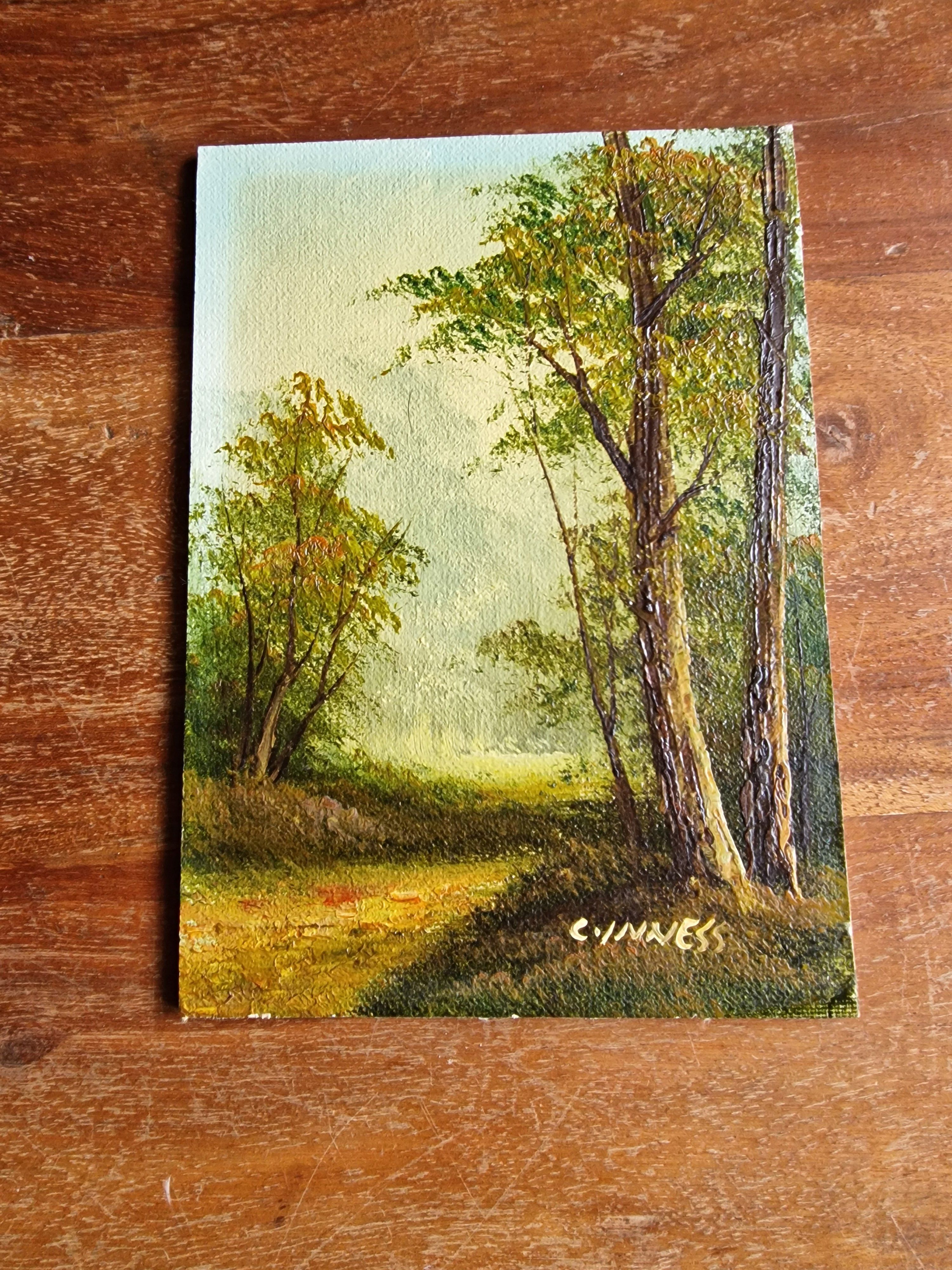 Landscape painting - Clara Innes. Value?