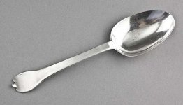 William and Mary Silver Trefid Spoon - Dorothy Grant_William & Mary Silver Trefid Spoon.Jpg