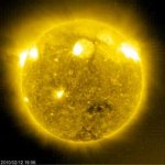 Sunspot1046Feb12MFlares.jpg