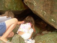 Girls explore cave.JPG