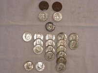 19 Feb 2011 Coin Roll Hunt Collected Keepers.JPG