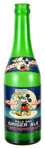 Mickey Mouse Bottle double label Hake\'s c. 1932.jpg