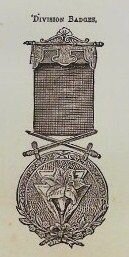 Knights of Pythias - Division Badge From 1886 Book.jpg