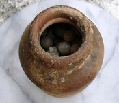 shipwreck pottery jar with musket balls 3 RESIZED.jpg