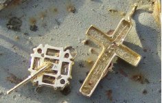 Gold Crucifix 3 and and Gold Earring.JPG