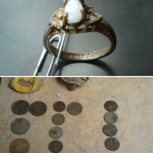 Park finds and 14K ring