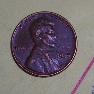1955 doubled die cent