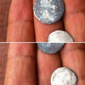 1772 half real and 1796 dime August 2016