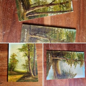 Pair of landscape paintings signed by a 'C Innes'. What is their value?