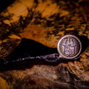First Civil War Button - NY State Officers Cuff Button 10 - 6 - 15