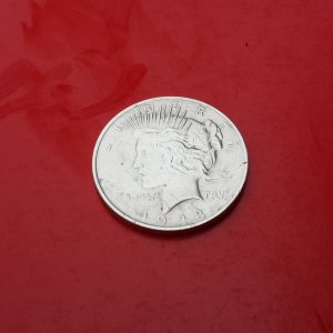 20151213 155148   1923 Peace Dollar Obverse after