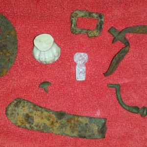 Misc. finds from a colonial plantation