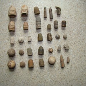collection of bullets