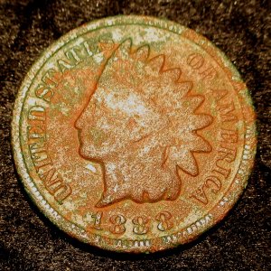 Indian Penny 1888 front