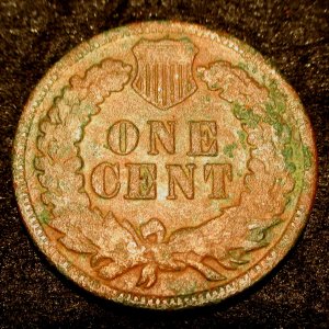 Indian Penny 1888 back