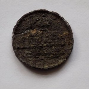 saturday 24/09/16

condition =
unidentified coin 
little crown with coat of arms