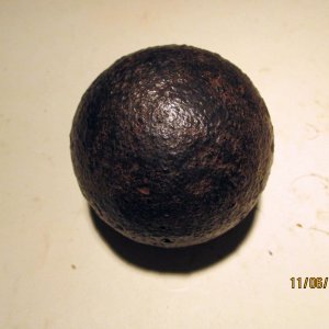 cannonball no.3 after cleaning