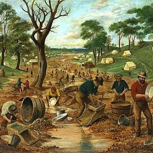 An Australian Gold Diggings