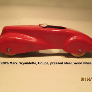 Marx Wyandotte 1930s Coupe pic1