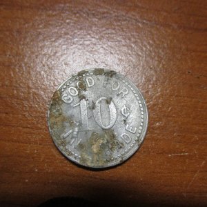this a trade token from 1931 its from Houston,TX keith's kitchen it was called it was only opened for a year