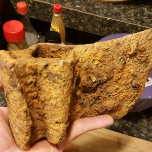 Axe head from Confederate camp.
Maybe an era piece?