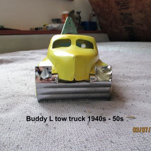 Buddy L tow truck 1940s   50s pic 3