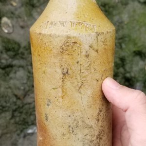Pre-Civil War Stoneware Bottle
