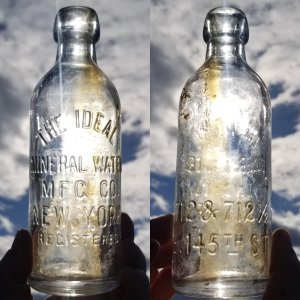 Transitional Hutchinson Bottle