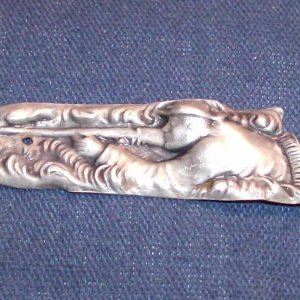 Piece from a mid-1800s Silver Pocket Knife - I can't lie; this is one of my favorite finds.