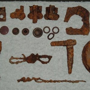 Misc. Stuff - Found near where the Brass Engine Plate was found behind my house.
