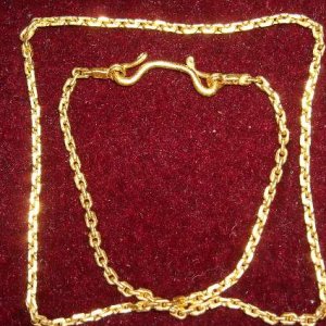 Best Gold Yet - Thailand Baht chain. 23k 18.7 grams.