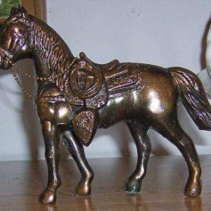 copper horse - My favorite to collect.
