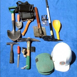 Digging Tools - I also do some gold prospecting and panning. In the high country of Colorado the ground is highly mineralized and rocky.