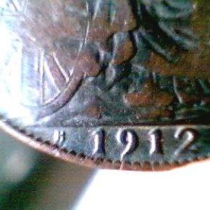 1912 H penny - 1912 H Penny - Struck by Ralph Heaton & Sons, Birmingham.