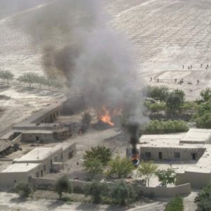 Up in Smoke - 8,000 Kilos of Afghan Hash up in smoke