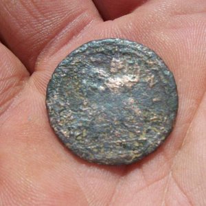 1721 KG I half penny copper