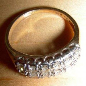 14K 12 diamond ring