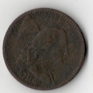 1794  Liberty Cap Cent  -  One of six 1794 cents recovered !