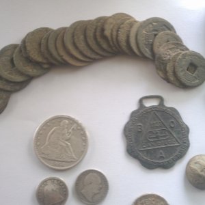 coins and a metal?