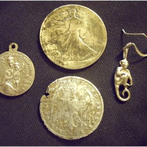 Walking Liberty and a couple other silver items