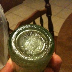 This is the bottom of the bottle. It says "Uvalde Tex"