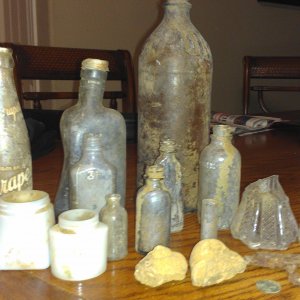 December 2012 Bottle finds