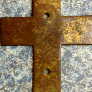 I believe this is a cross indicative of the type worn by ladies attending the Cherokee Female Seminary...what is now known as Seminary Hall at NSU Tah