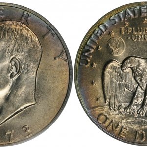 1973 P Eisenhower Dollar