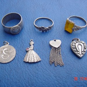 Found silver jewelry