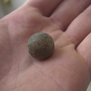 Musket Ball from my front lawn, Shippensburg Pennsylvania
