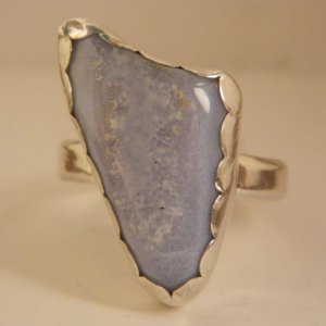 Sterling silver ring with unknown stone.