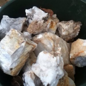 quartz rocks snow camp NC