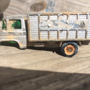 Matchbox Series No. 11 Lesney Production Co. 1969 
Scaffolding Truck - License #S-ZE41
Back Yard Find 14 Mar 14