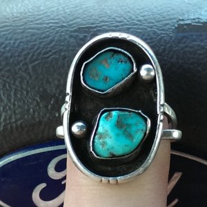 Sterling Turquoise Ring 6